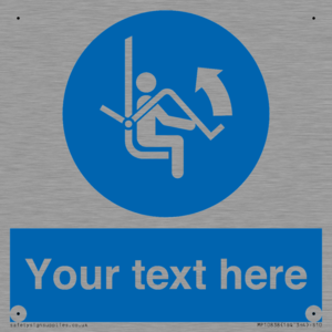 Custom Mandatory: Open safety bar of chairlift